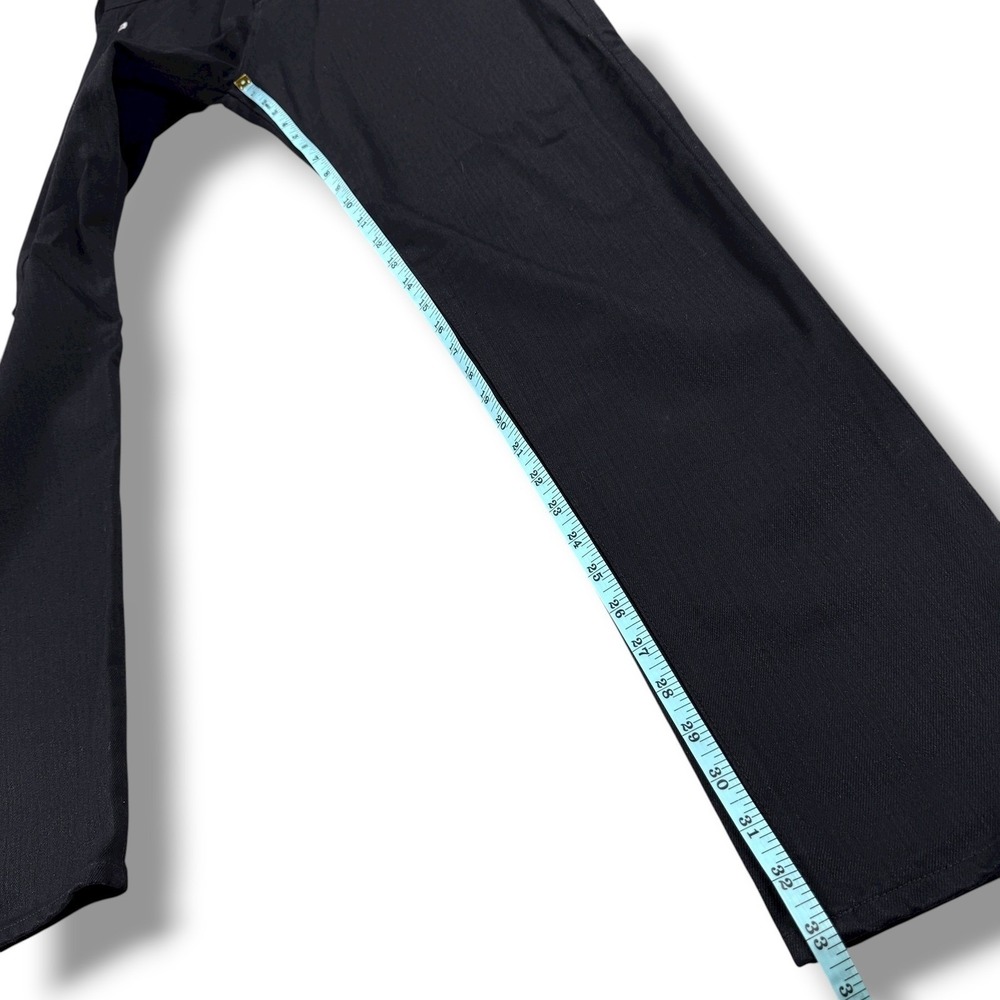 AG Adriano Goldschmied The Clyfton Relaxed Straight Jeans Mens 32x33 Black - Picture 11 of 13